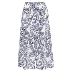 Zip skirt Lace print via Mon Col Anvers