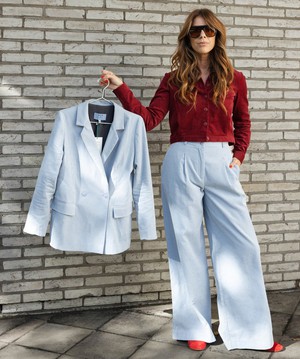 Clio pants Arctic ice from Mon Col Anvers