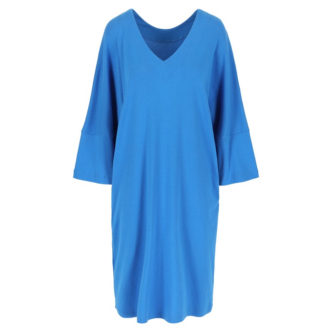 Aurora Midi Dress Directoire Blue from Mon Col Anvers