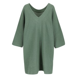 Aurora Midi Dress Nettle - Last size: 42 from Mon Col Anvers