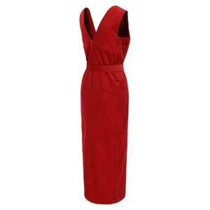 Iggy dress Corduroy red from Mon Col Anvers