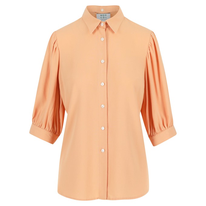 Boch blouse Papaya EcoVero - Last size: 42 from Mon Col Anvers