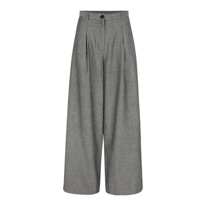 Clio pants Twill grey from Mon Col Anvers