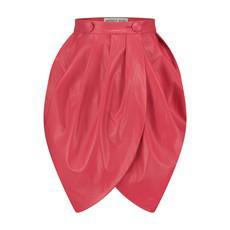 HOT PINK DRAPED SKIRT via MONIQUE SINGH