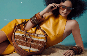 GOLDEN HONEY COCKTAIL DRESS from MONIQUE SINGH