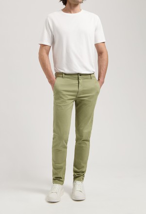 Scott Mid Tapered - Rustic Green from Mud Jeans