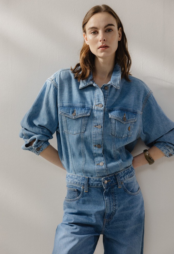 Demi High Balloon - Medium Aged from Mud Jeans