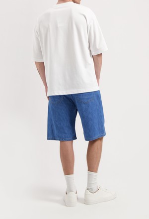 James Denim Short - Medium Stone from Mud Jeans