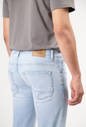 Dunn Low Tapered - Light Aged from Mud Jeans
