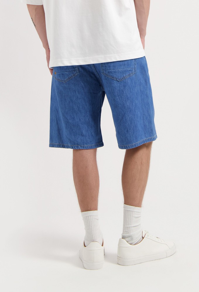 James Denim Short - Medium Stone from Mud Jeans