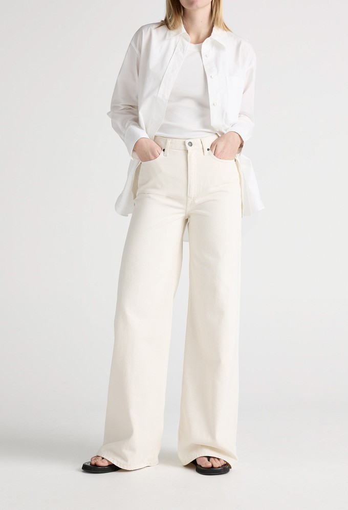 Sara High Loose - Natural from Mud Jeans