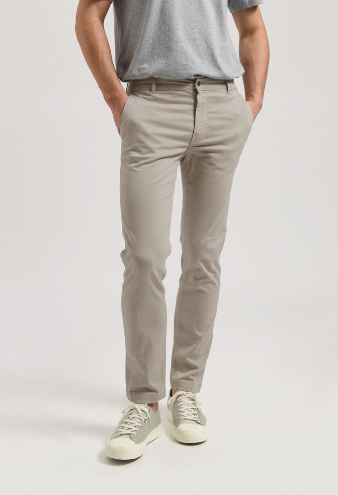 Scott Mid Tapered - Pebbles from Mud Jeans