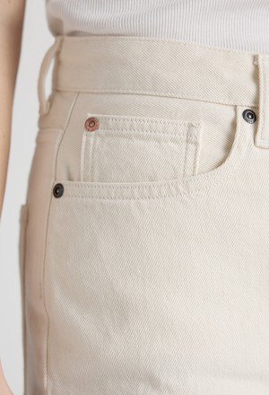 Sara High Loose - Natural from Mud Jeans