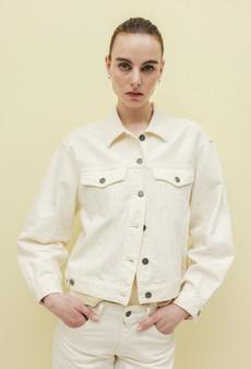 Fran Jacket - Natural via Mud Jeans