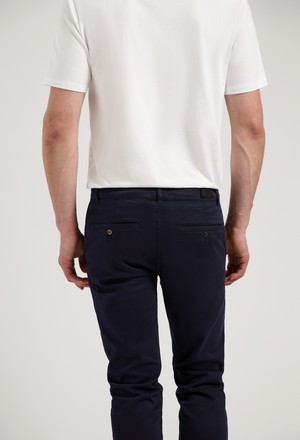 Scott Mid Tapered - Dark Navy from Mud Jeans