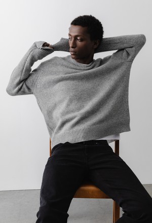 Dunn Low Tapered - Stone Black from Mud Jeans