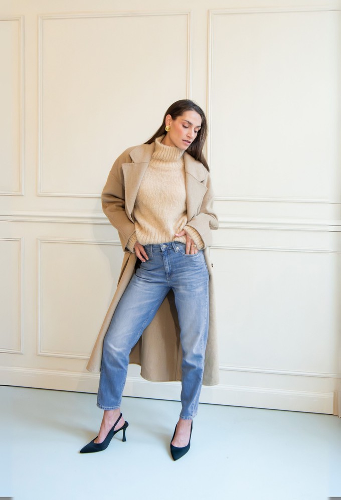 Mams High Tapered - Old Stone from Mud Jeans