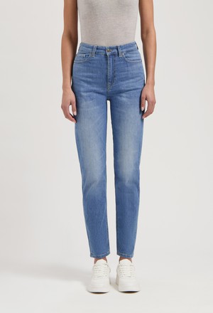 Mams High Tapered - Old Stone from Mud Jeans