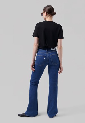 Fiona Flared  -  Stone Indigo from Mud Jeans