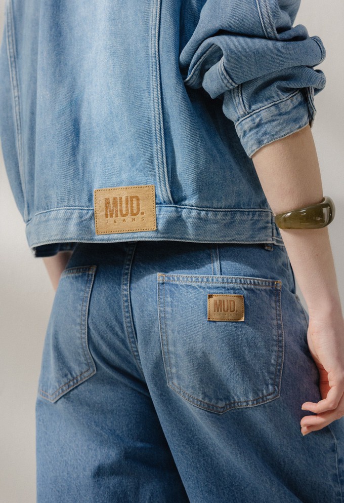 Demi High Balloon - Medium Aged from Mud Jeans