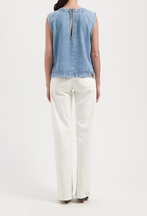 Noa Top - Stone Vintage from Mud Jeans