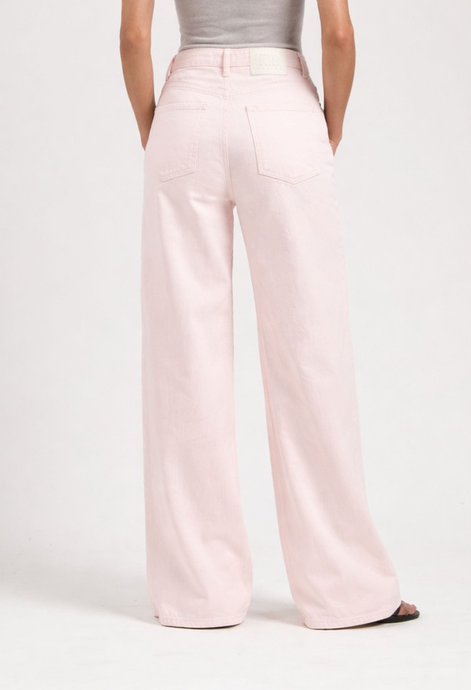 Sara High Loose Flow - Rosewater from Mud Jeans