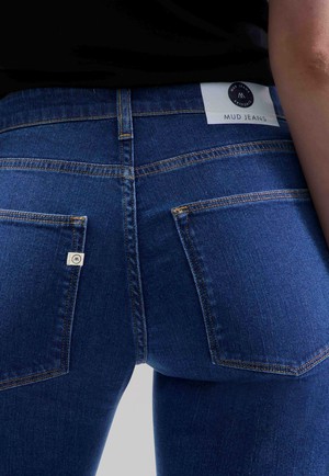 Fiona Flared  -  Stone Indigo from Mud Jeans