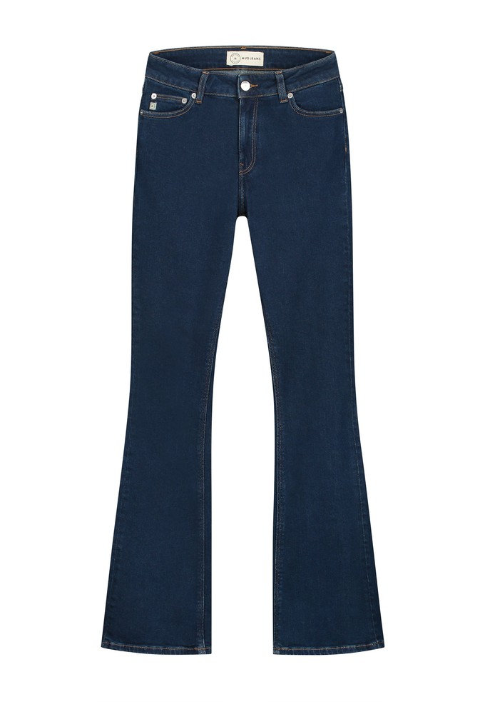 Flared Hazen - Strong Blue from Mud Jeans