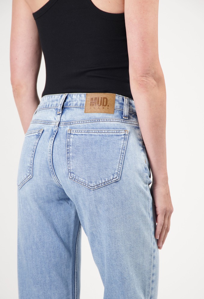 Carry Mid Straight - Light Stone Vintage from Mud Jeans