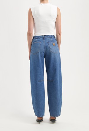 Demi High Balloon - Medium Aged from Mud Jeans
