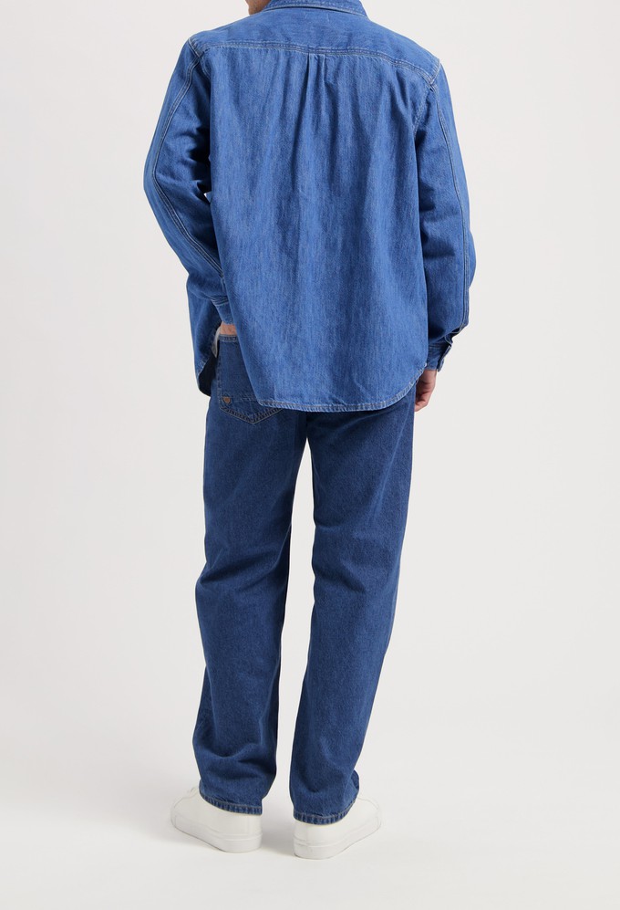 Chris Denim Shirt - Medium Stone from Mud Jeans