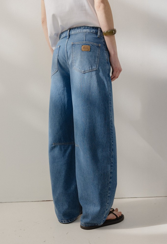 Demi High Balloon - Medium Aged from Mud Jeans