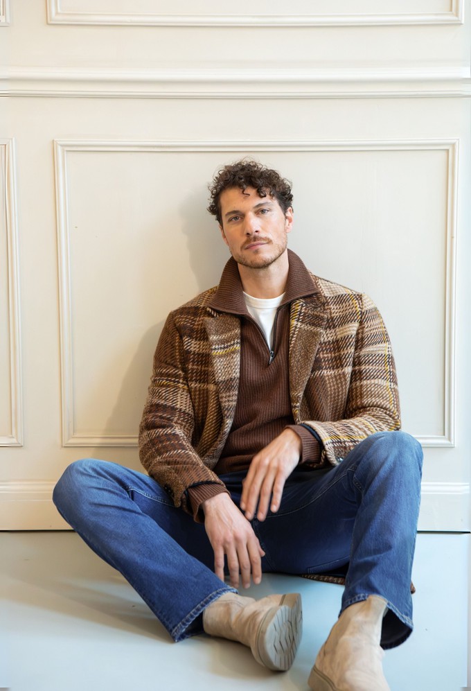 Dunn Low Tapered - Pure Blue from Mud Jeans