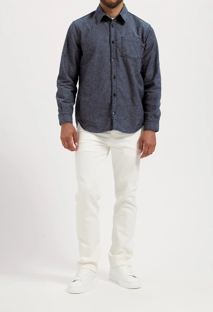Chris Denim Shirt - Medium Stone from Mud Jeans