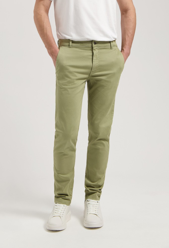 Scott Mid Tapered - Rustic Green from Mud Jeans