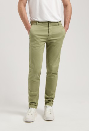 Scott Mid Tapered - Rustic Green from Mud Jeans