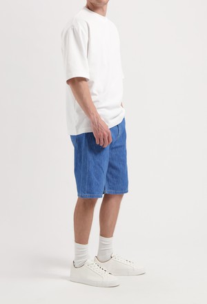 James Denim Short - Medium Stone from Mud Jeans