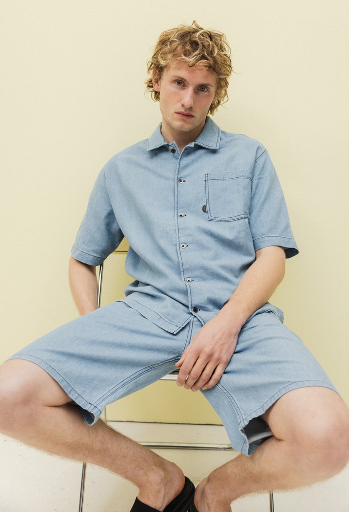 Seb Shirt - Stone Vintage from Mud Jeans