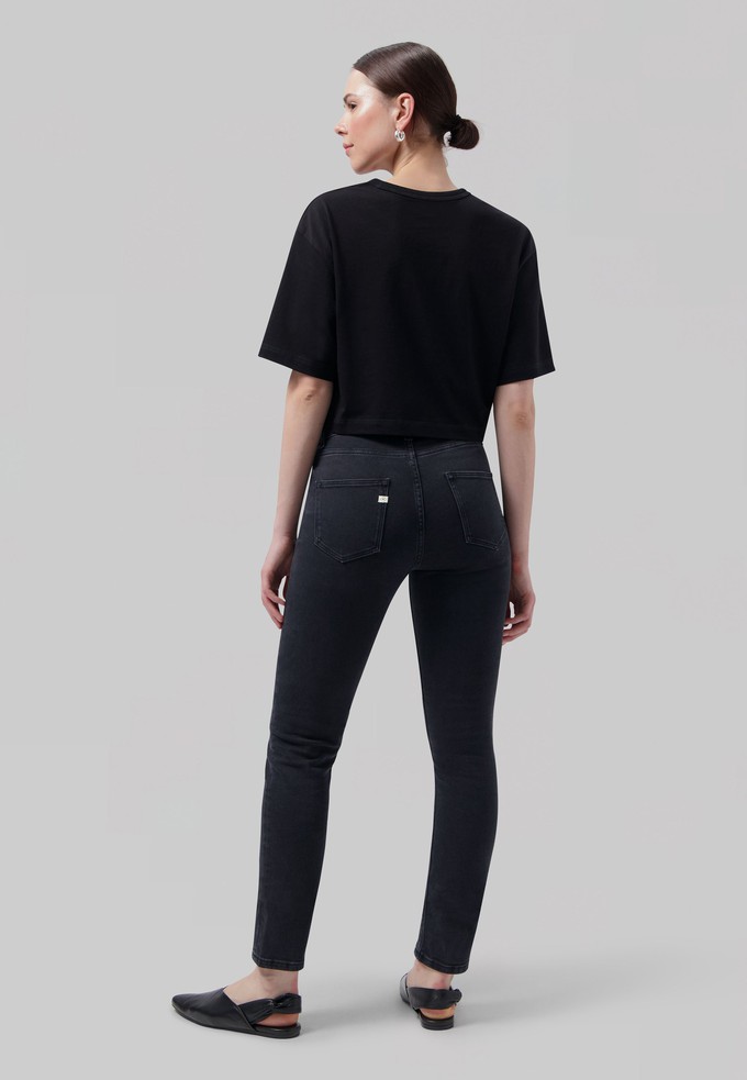 Regular Swan - Stone Black from Mud Jeans