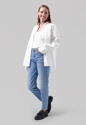 Mams Stretch Tapered - Old Stone from Mud Jeans