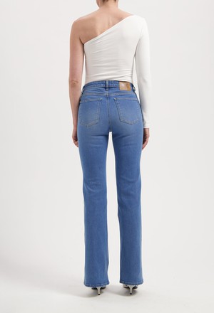 Isy High Flared - Fresh Fade from Mud Jeans