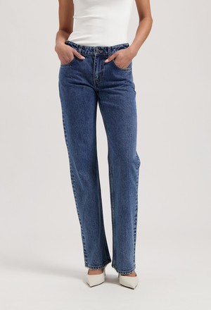 Carry Mid Straight - Stone Vintage from Mud Jeans