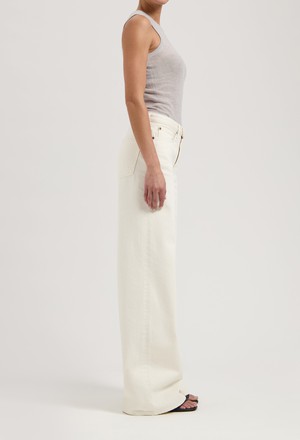 Sara High Loose Flow - Natural from Mud Jeans