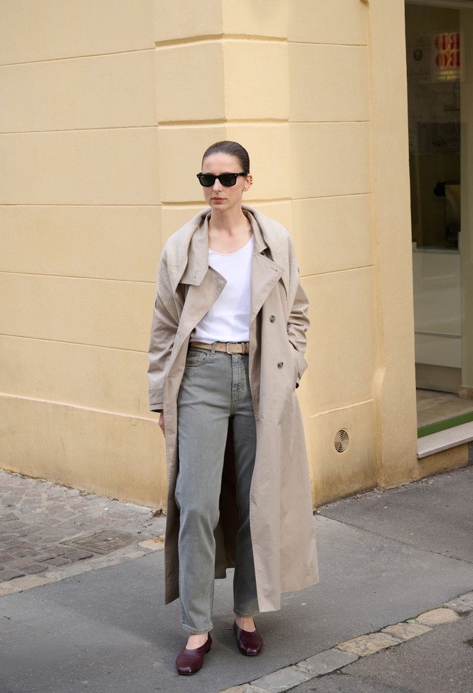 Mams High Tapered - Faded Grey from Mud Jeans