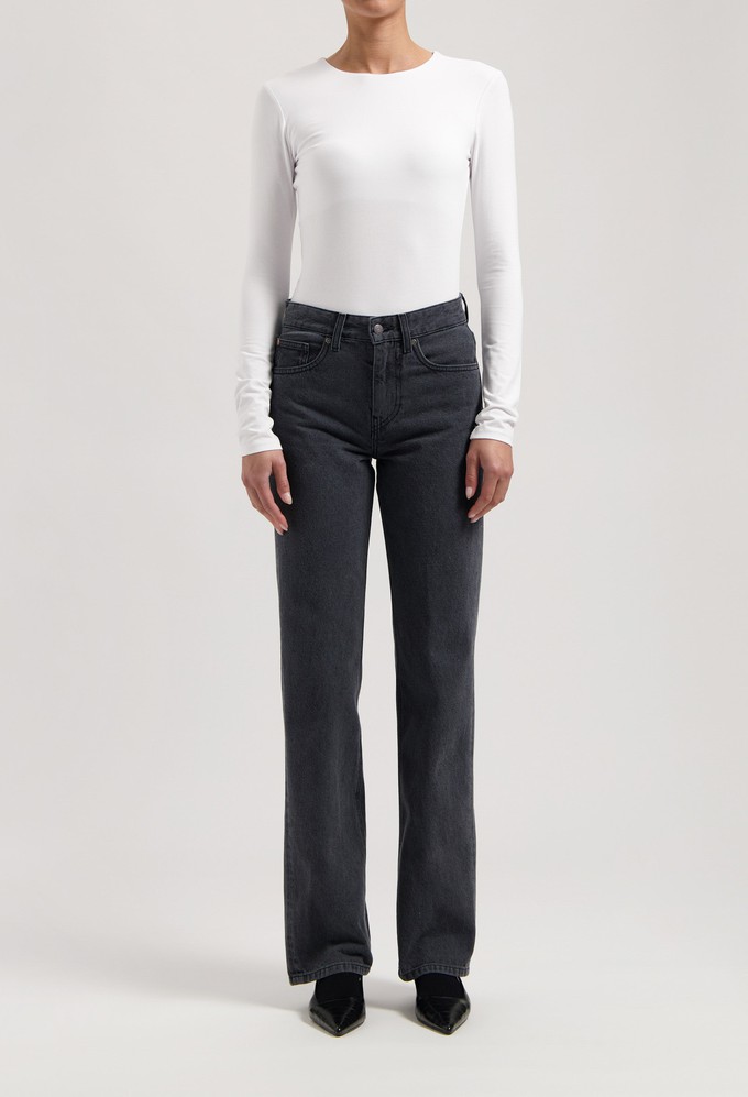 Jamie Mid Loose - Used Black from Mud Jeans