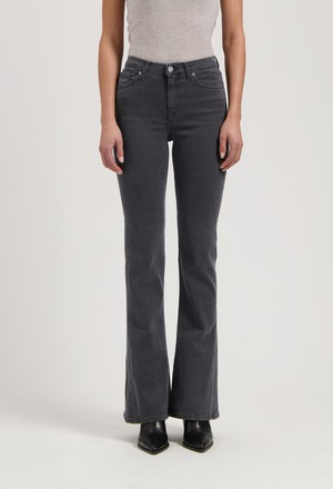 Isy Flared - O3 Grey from Mud Jeans
