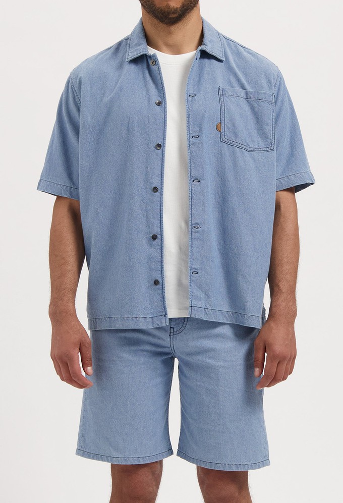 Seb Shirt - Stone Vintage from Mud Jeans