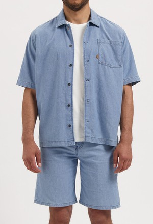 Seb Shirt - Stone Vintage from Mud Jeans