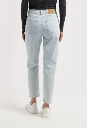 Mams High Tapered - Light Stone from Mud Jeans