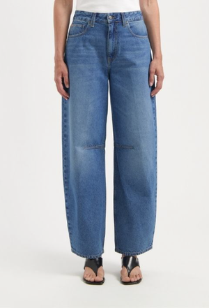 Demi High Balloon - Medium Aged from Mud Jeans
